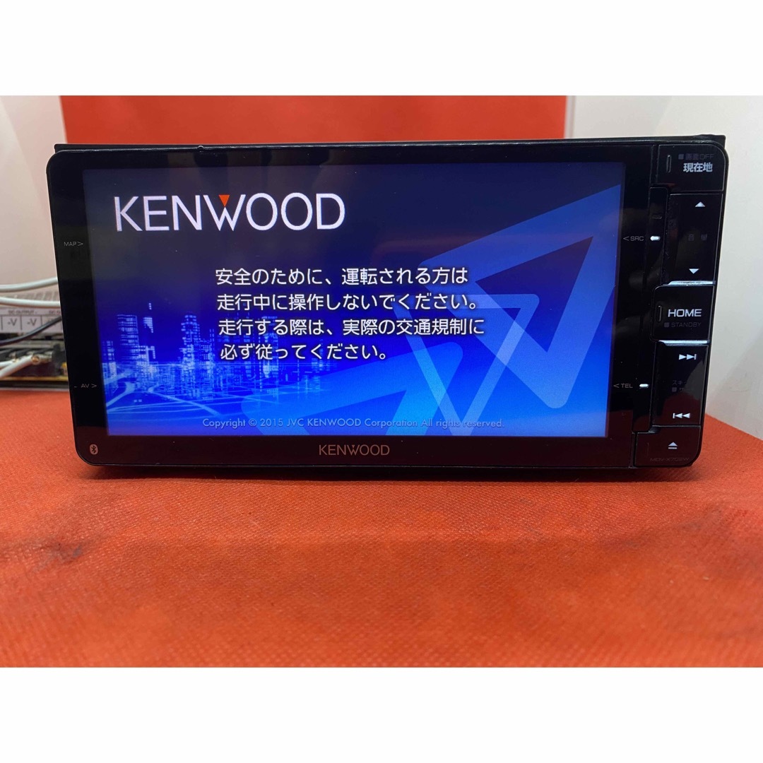 KENWOOD - KENWOOD 最上級ナビ MDV-X702W 新品パーツ＋新品バック