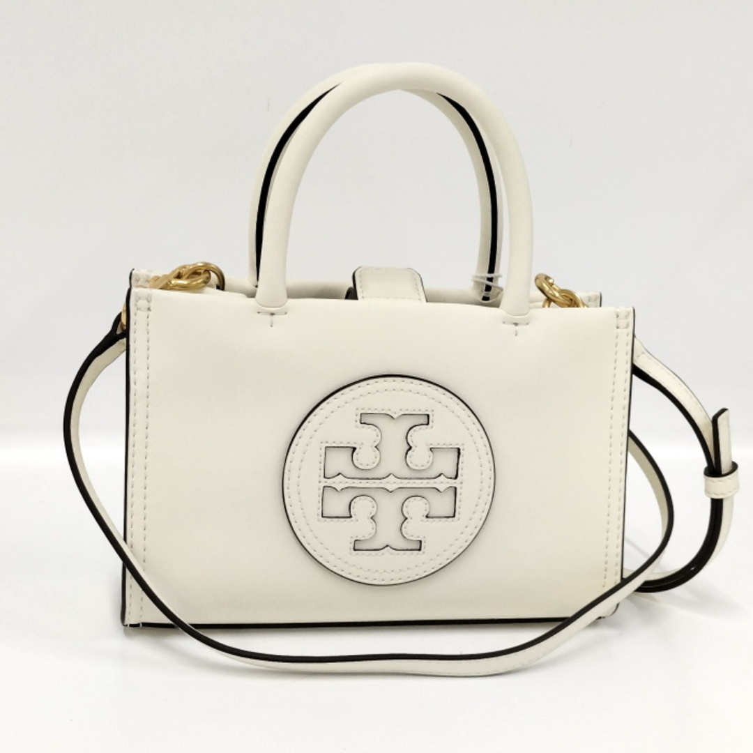 Tory Burch(トリーバーチ)のTORY BURCH 2WAYハンドバッグ ミニ エラ レザー アイボリー レディースのバッグ(その他)の商品写真