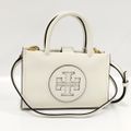 TORY BURCH 2WAYハンドバッグ ミニ エラ レザー アイボリー