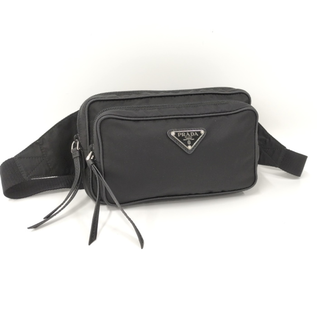 PRADA - PRADA ボディバッグ ウエストバッグ 三角ロゴ ナイロン PRADA - PRADA ボディバッグ ウエストバッグ 三角ロゴ ナイロン
