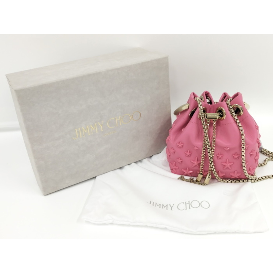 JIMMY CHOO - JIMMY CHOO 2WAYチェーンショルダーバッグ JIMMY CHOO - JIMMY CHOO 2WAYチェーンショルダーバッグ