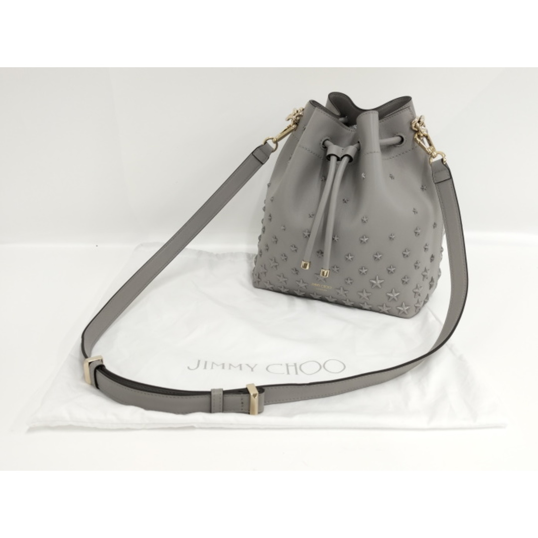 JIMMY CHOO - JIMMY CHOO ボンボンバケット 2WAY ショルダー JIMMY CHOO - JIMMY CHOO ボンボンバケット 2WAY ショルダー