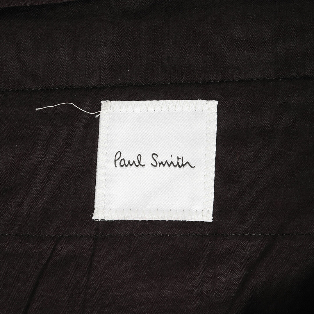 Paul Smith(ポールスミス)のPaul Smith ポールスミス セットアップ サイズ：JKT M PNT L 近年モデル タッタソールチェック ウール 1B テーラード ジャケット ジップ装飾 ボンテージ テーパード スラックス パンツ スーツ ブラック イエロー グレー【メンズ】【中古】【美品】 メンズのスーツ(セットアップ)の商品写真