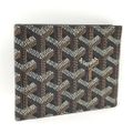 GOYARD 二つ折り財布 札入れ マネークリップ付 カードホルダー PVC