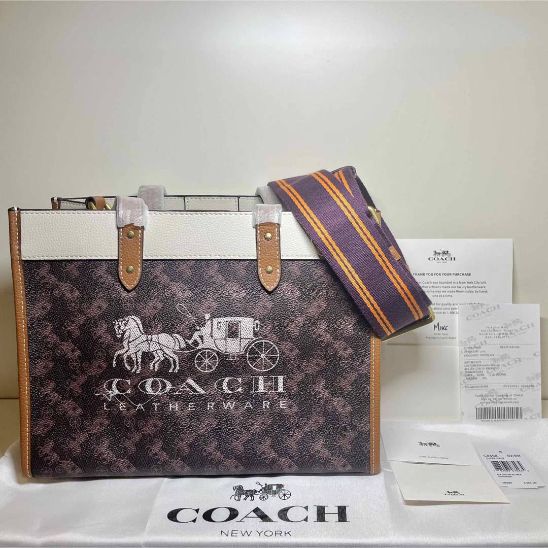 COACH(コーチ)の✨ 新品✨COACH ショルダー トート 2way ブラウン レディースのバッグ(トートバッグ)の商品写真