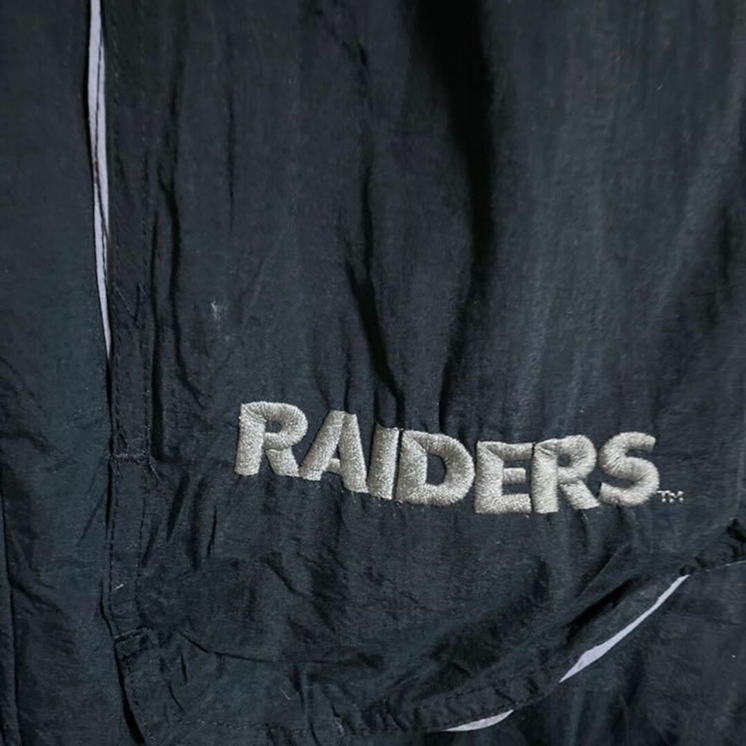 NFL RAIDERS ロゴ ダウン コート ナイロン アウター ジャケット