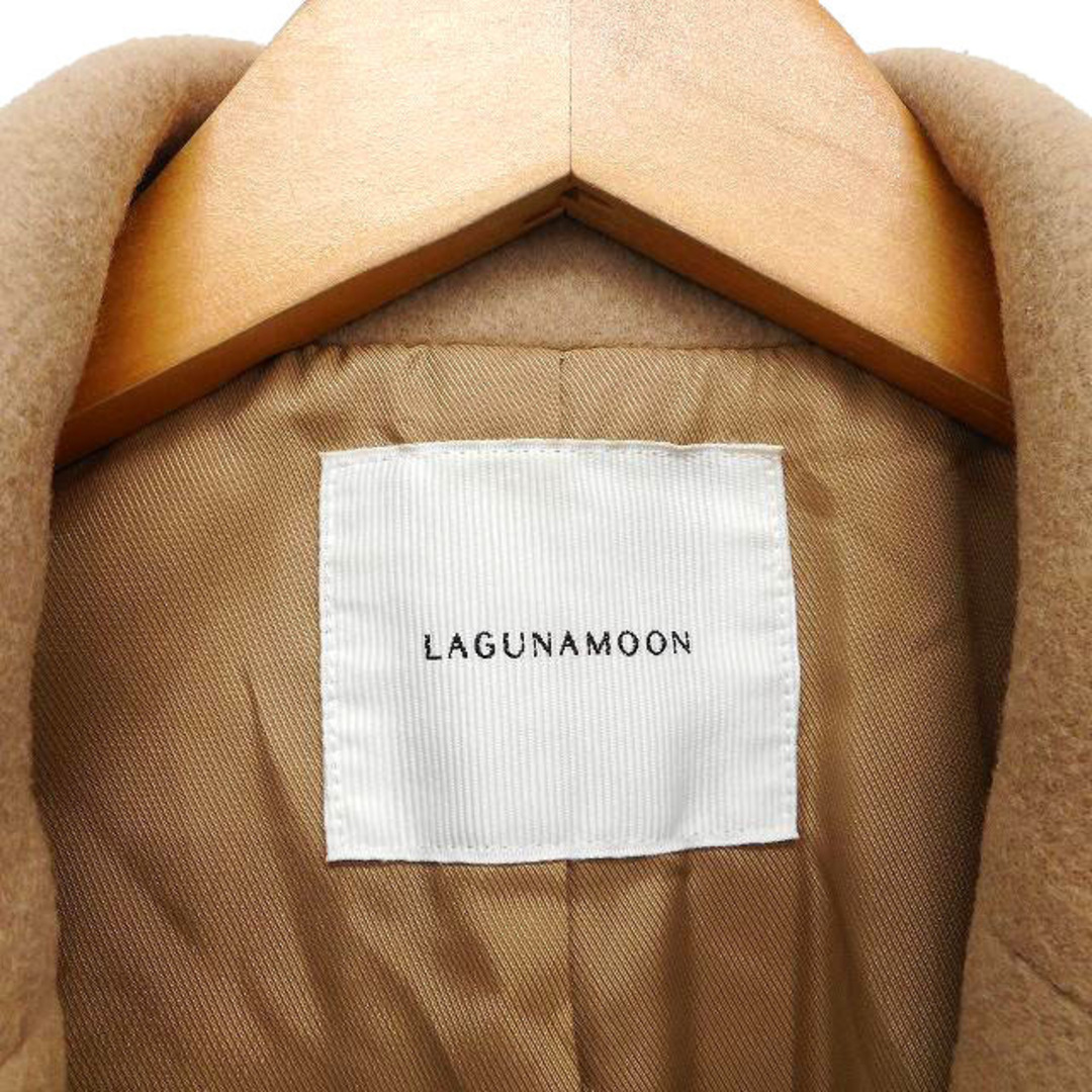 LagunaMoon(ラグナムーン)のラグナムーン チェスター コート アウター ロング ウール スリット 無地 S レディースのジャケット/アウター(その他)の商品写真