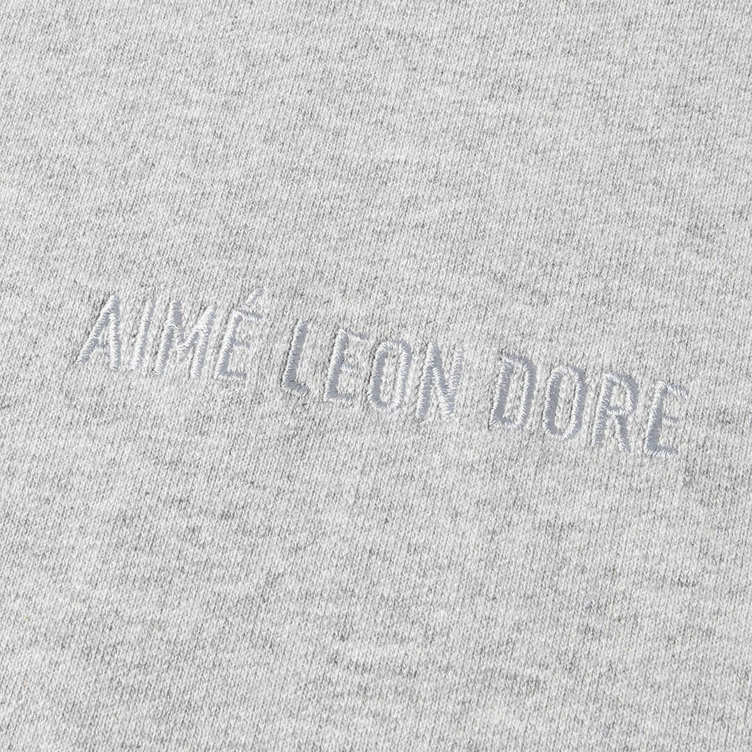 AIME LEON DORE エイメレオンドレ パーカー サイズ:S 18AW ブランドロゴ 刺繍 リバースウィーブ スウェット パーカー ヘザーグレー トップス フーディー 【メンズ】 3