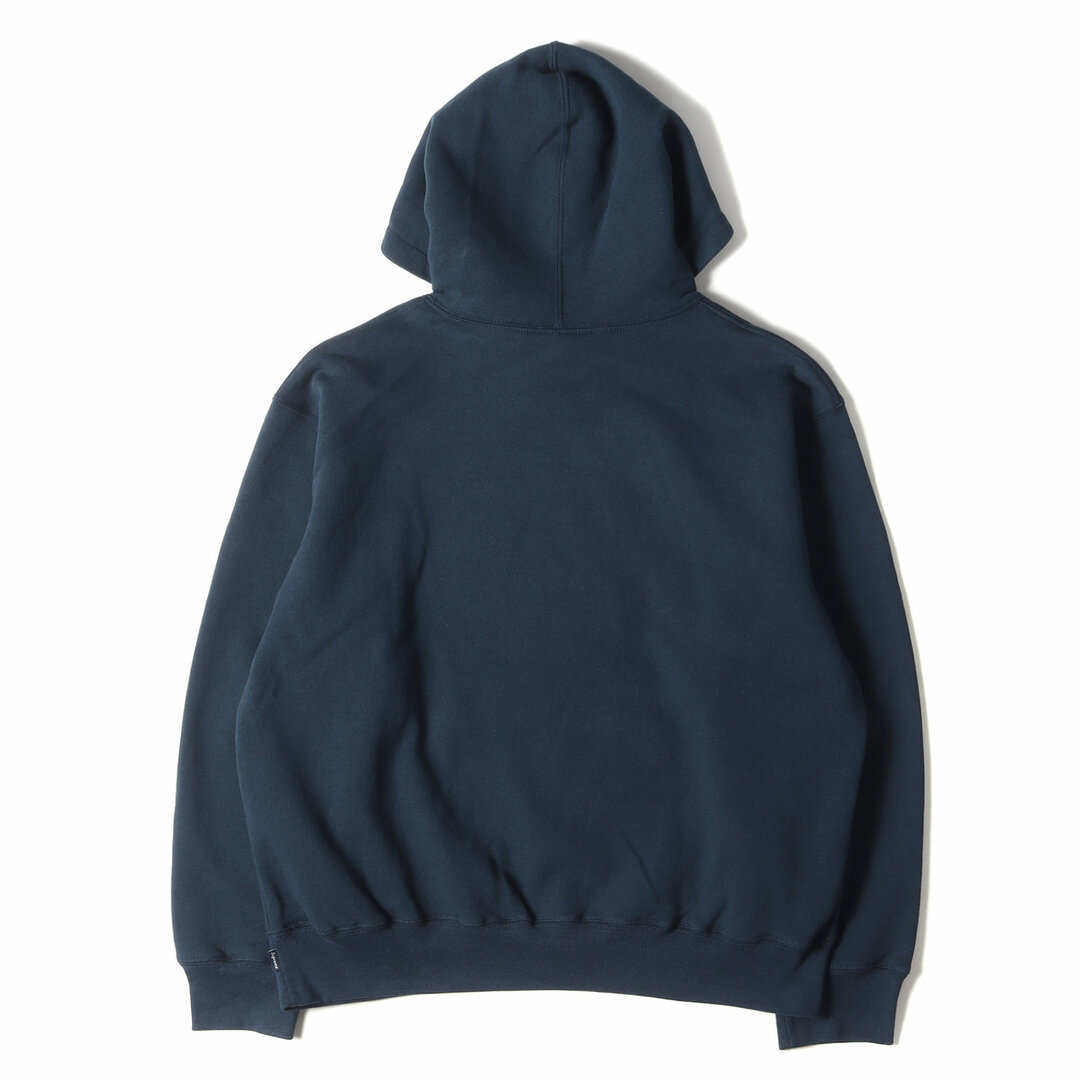 Supreme シュプリーム パーカー サイズ:S 23SS スクリプトロゴ スウェット パーカー Script Hooded Sweatshirt ネイビー 紺 トップス フーディー フーデッド スウェットシャツ 【メンズ】