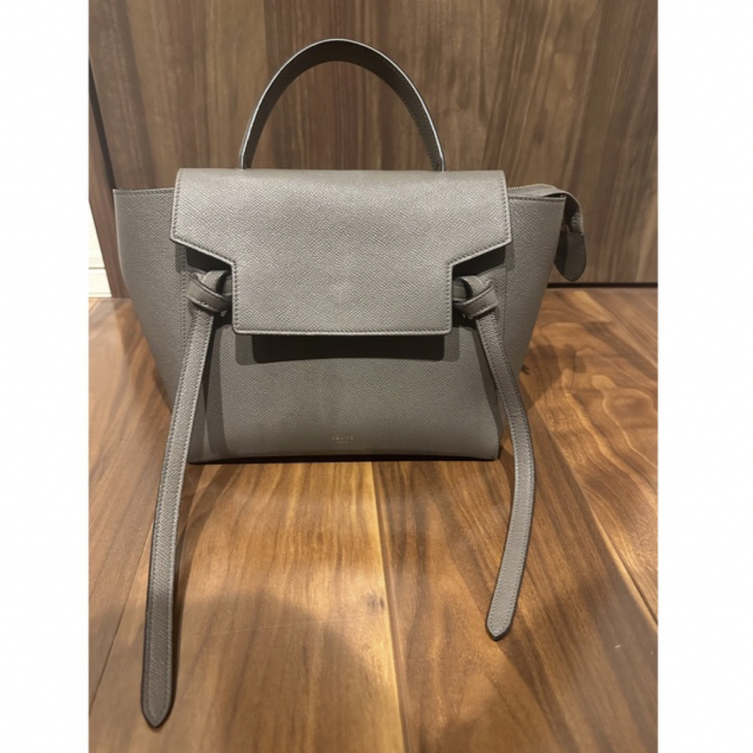 celine(セリーヌ)のCELINE ベルトバッグ　グレー レディースのバッグ(ハンドバッグ)の商品写真