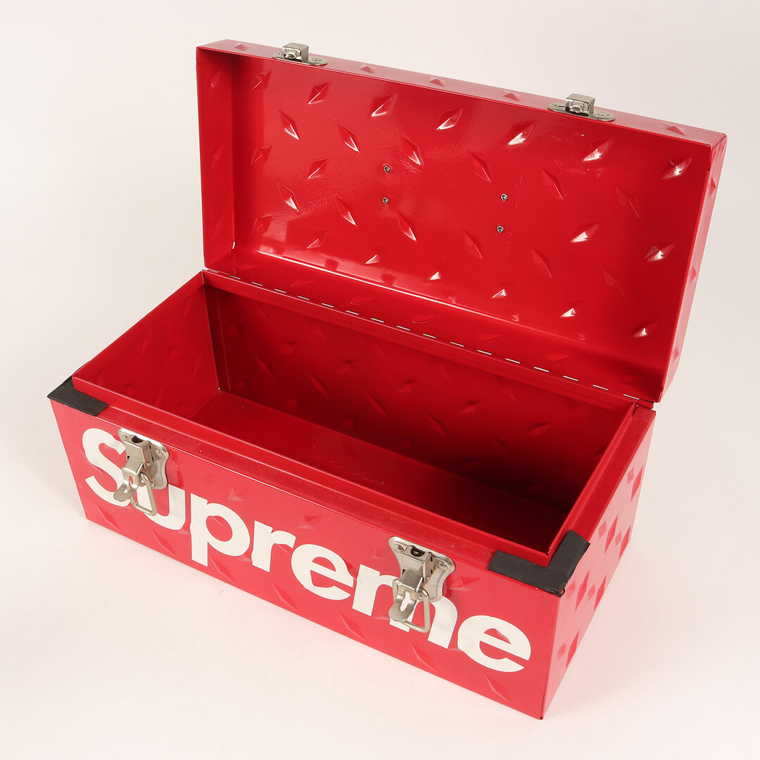 【新品未使用】Supreme Diamond Plate Tool Boxファッション小物