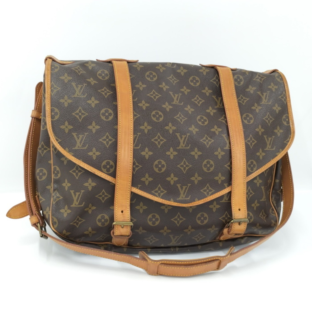 メイン収納×2オープン×3LOUIS VUITTON ソミュール43 ショルダーバッグ