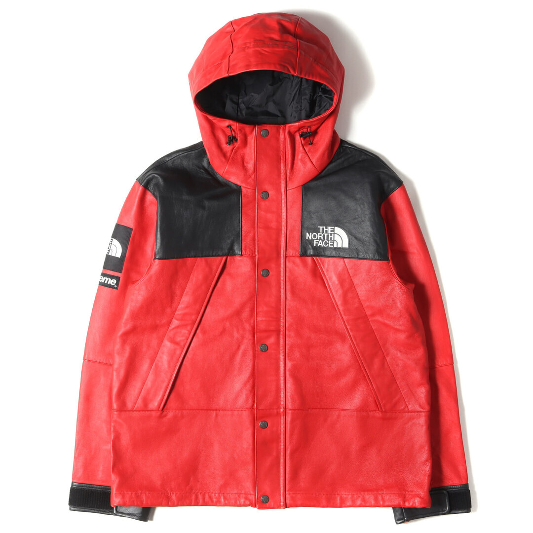 supreme  northface マウンテンパーカー 赤 Mサイズ