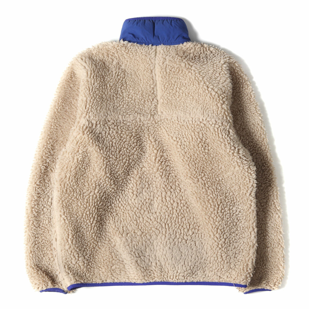 Patagonia パタゴニア ジャケット サイズ:M 00s クラシック レトロ カーディガン フリース ジャケット Classic Retro  Cardigan USA製 2001年モデル ナチュラル アウター ブルゾン 00年代 アウトドア 古着【メンズ】【中古】