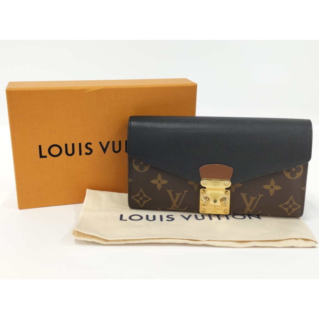 LOUIS VUITTON - LOUIS VUITTON 長財布 ポルトフォイユ パラス レザー