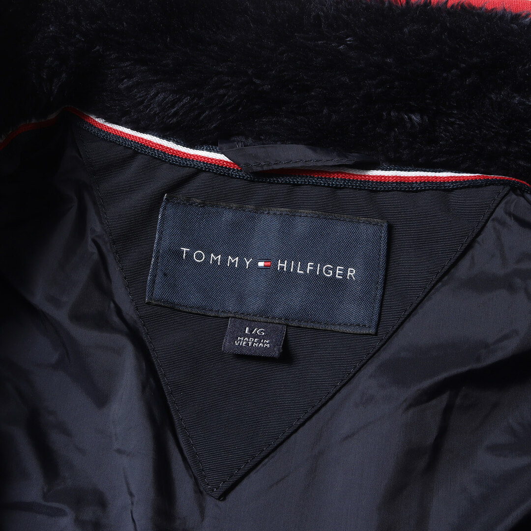 TOMMY HILFIGER(トミーヒルフィガー)のTOMMY HILFIGER トミーヒルフィガー ジャケット サイズ:L フリース フルジップ ジャケット ネイビー 紺 アウター ブルゾン【メンズ】【中古】【美品】 メンズのジャケット/アウター(その他)の商品写真