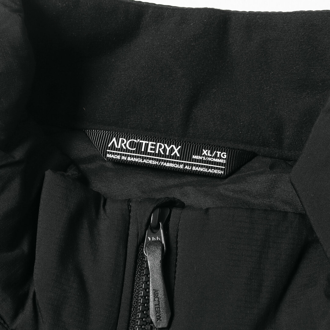 ARC'TERYX(アークテリクス)のARC TERYX アークテリクス ベスト サイズ:XL アトム LT 中綿 ベスト Atom LT Vest/ 2022年製 ブラック 黒 トップス アウトドア カジュアル ブランド 【メンズ】【中古】 メンズのトップス(ベスト)の商品写真