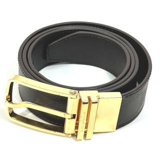 ルイヴィトン(LOUIS VUITTON)のルイヴィトン LOUIS VUITTON サンチュール・ボストン 35MM M9675T ダミエアンフィニ リバーシブル ベルト ダミエアンフィニレザー ブラウン(ベルト)