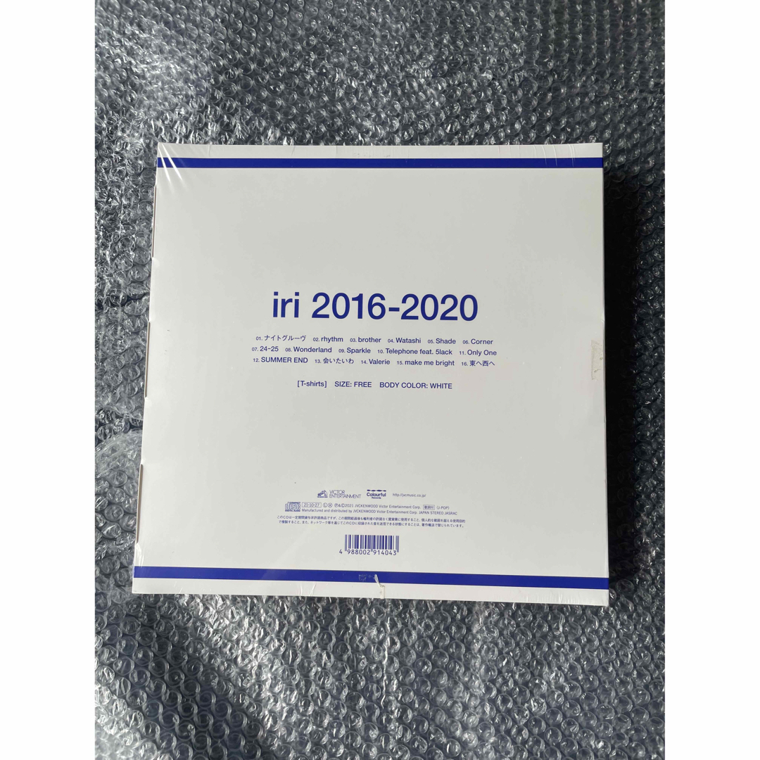 完全限定盤 新品 KYNE ステッカー付き iri 2016-2020 限定CD エンタメ/ホビーのCD(ポップス/ロック(邦楽))の商品写真