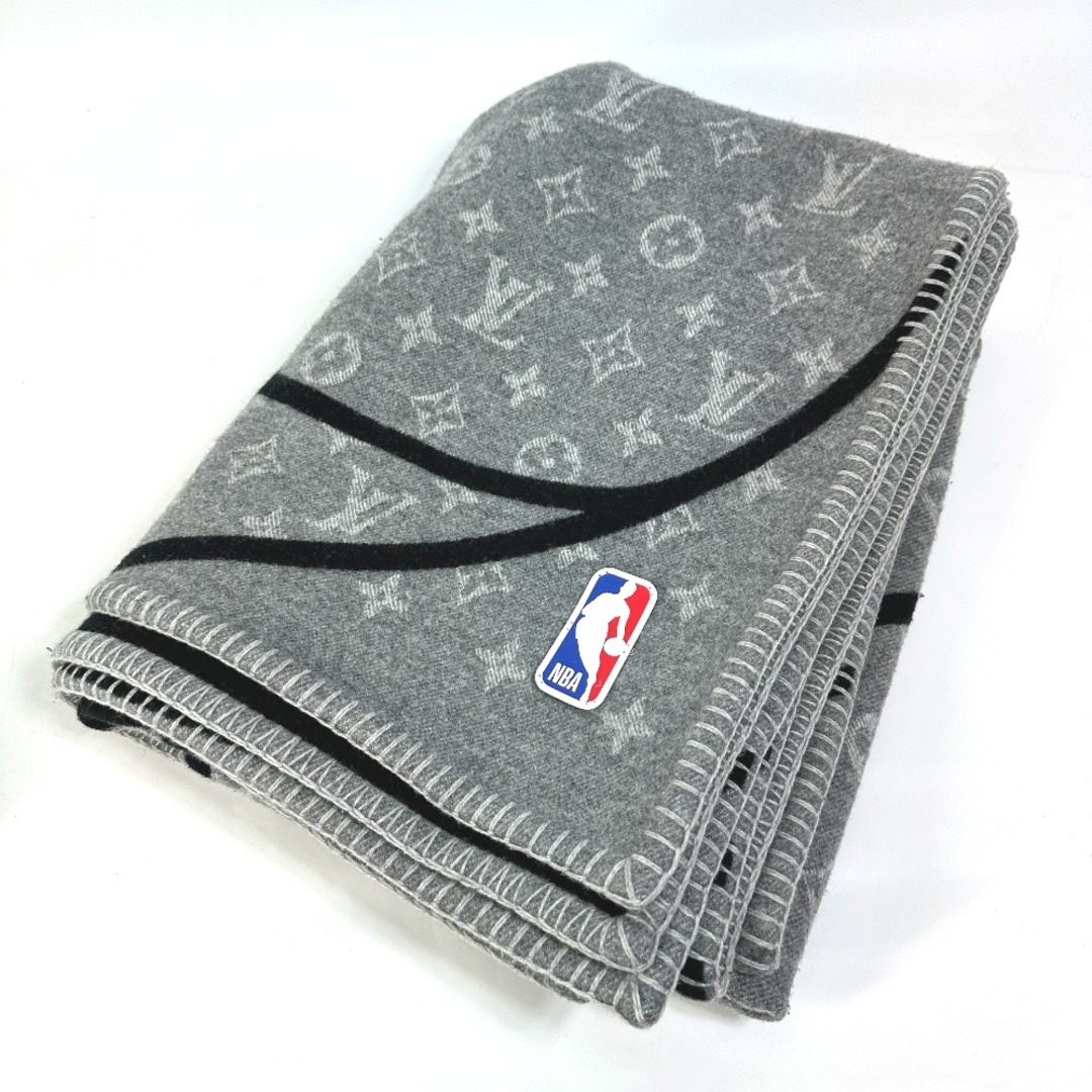 ルイヴィトン LOUIS VUITTON クラヴァット バスケットコート MP2885 LV NBA ブランケット ウール/カシミヤ グレー