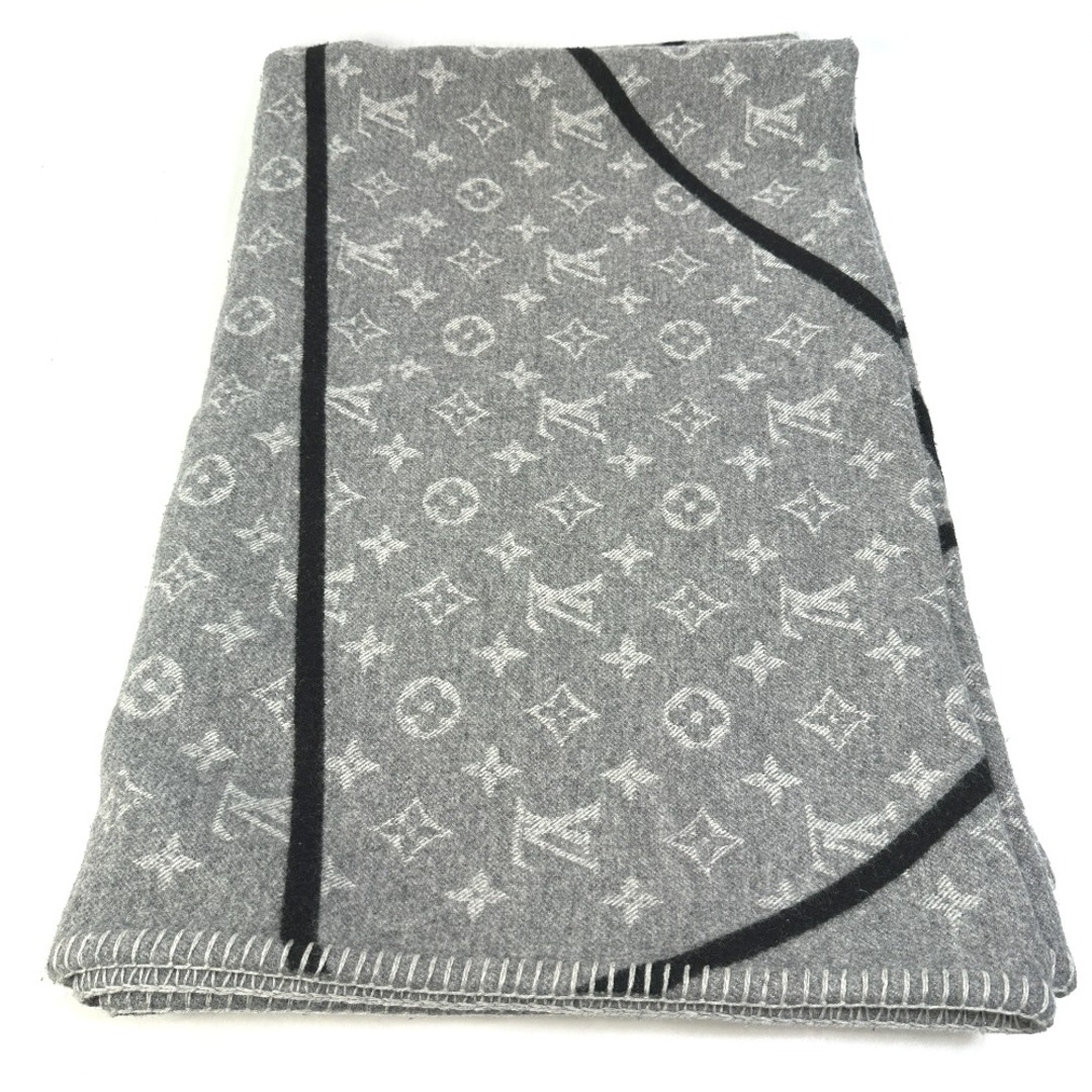 ルイヴィトン LOUIS VUITTON クラヴァット バスケットコート MP2885 LV NBA ブランケット ウール/カシミヤ グレー