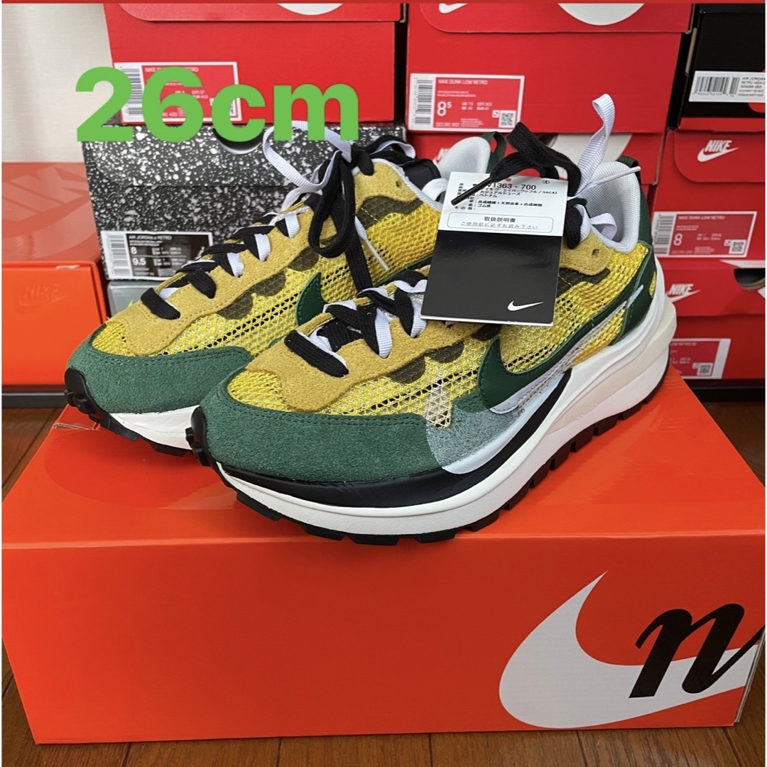 NIKE - NIKE sacai vapor waffle 26cm ヴェイパーワッフルの通販 by ...