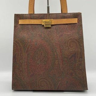 ✨化粧箱付き✨極美品✨ETRO　エトロ　ペイズリー柄　ハンドバッグ　ショルダー