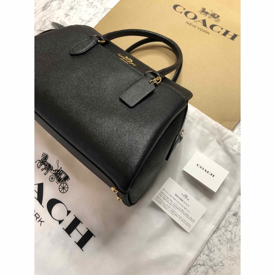 COACH(コーチ)の‼️早い者勝ち‼️値下げありあり‼️定価格¥101200【COACH/コーチ】黒 レディースのバッグ(トートバッグ)の商品写真