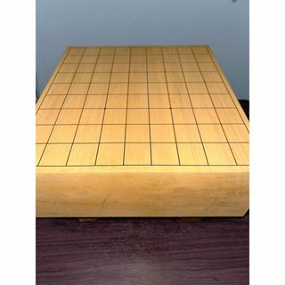 将棋盤(へそ有) 将棋駒付き-