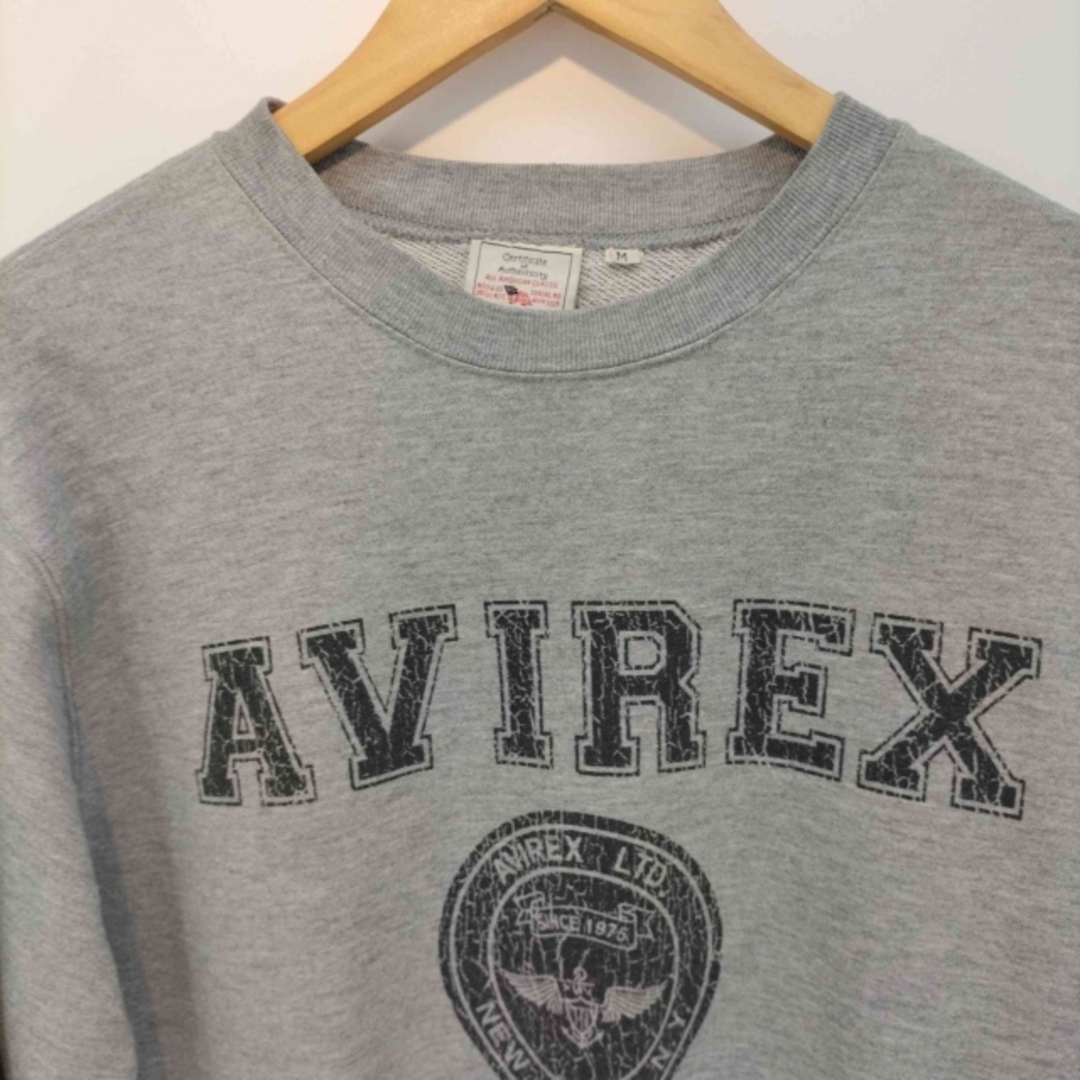 AVIREX(アヴィレックス)のAVIREX(アヴィレックス) 長袖スウェット ロゴスウェット メンズ トップス メンズのトップス(スウェット)の商品写真