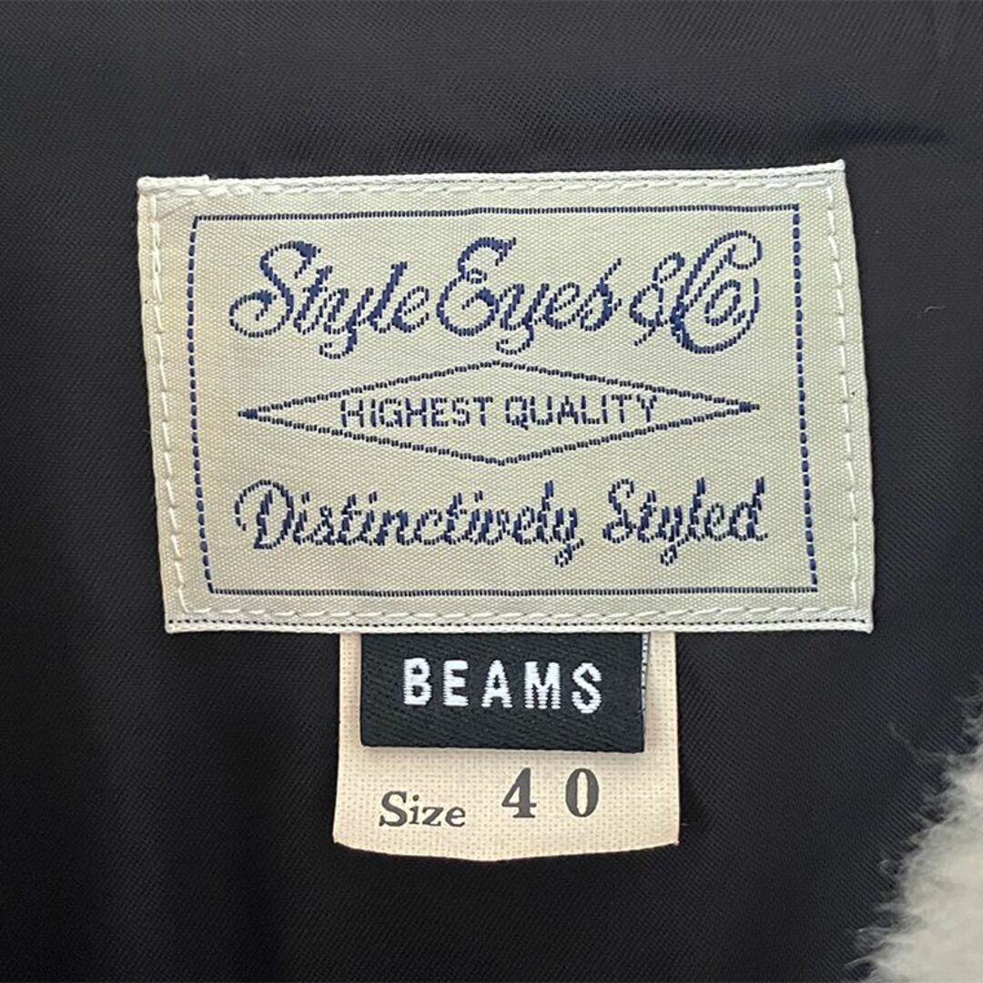 STYLE EYES - 美品 STYLE EYES × BEAMS 別注 アニマル柄 ボア