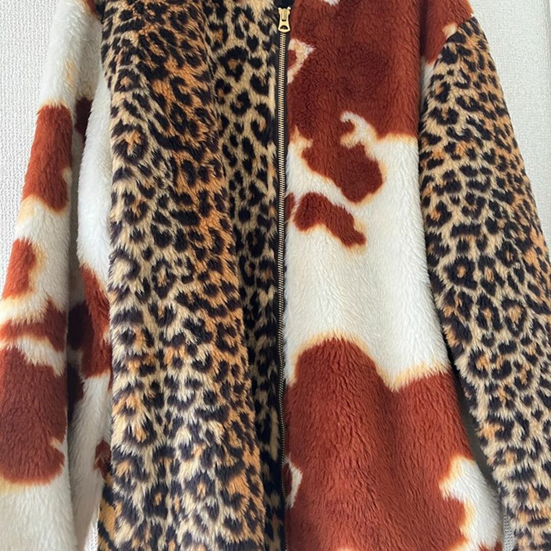 STYLE EYES - 美品 STYLE EYES × BEAMS 別注 アニマル柄 ボア