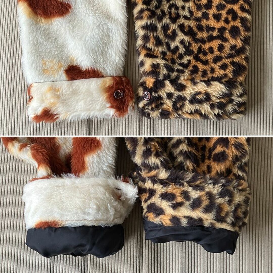 STYLE EYES - 美品 STYLE EYES × BEAMS 別注 アニマル柄 ボア