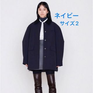 CLANE - CLANE OVER QUILTING HUNTING JACKET ネイビーの通販 by ...