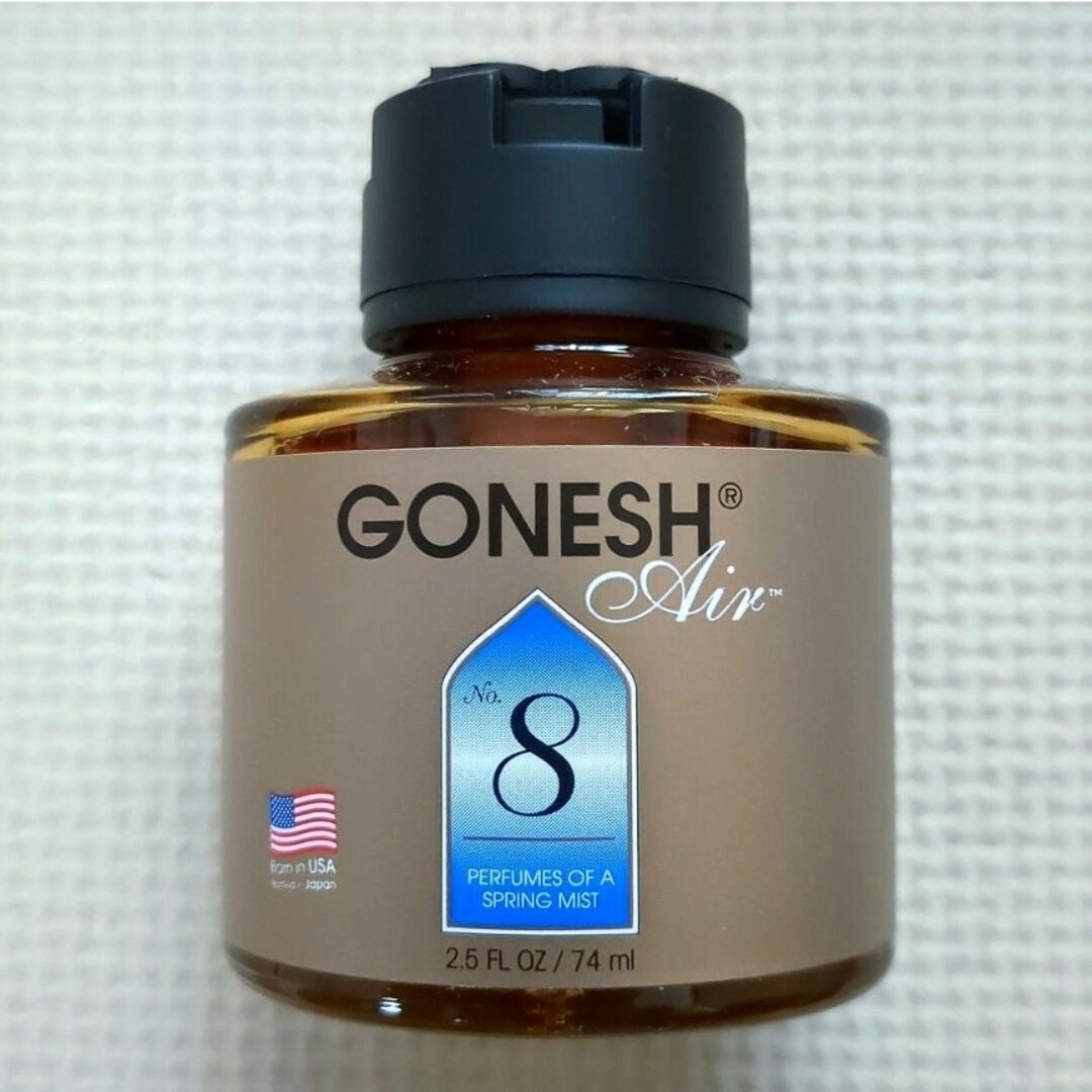 GANESH(ガネーシュ)のガーネッシュ GONESH LIQUID AIRFRESHENER No.8６個 自動車/バイクの自動車(車内アクセサリ)の商品写真