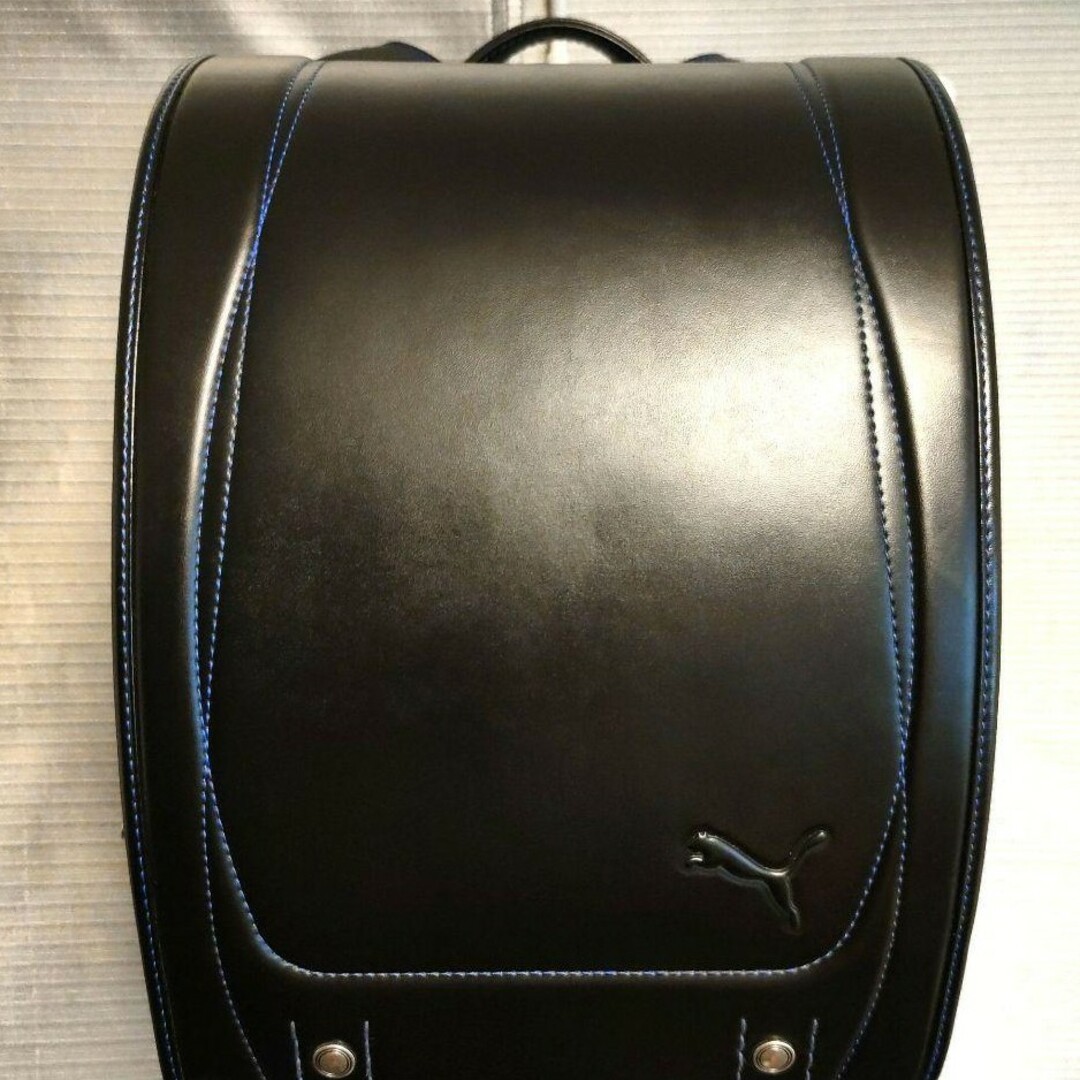 セイバン ランドセル プーマ 百貨店モデル 黒✕青  自動ロック