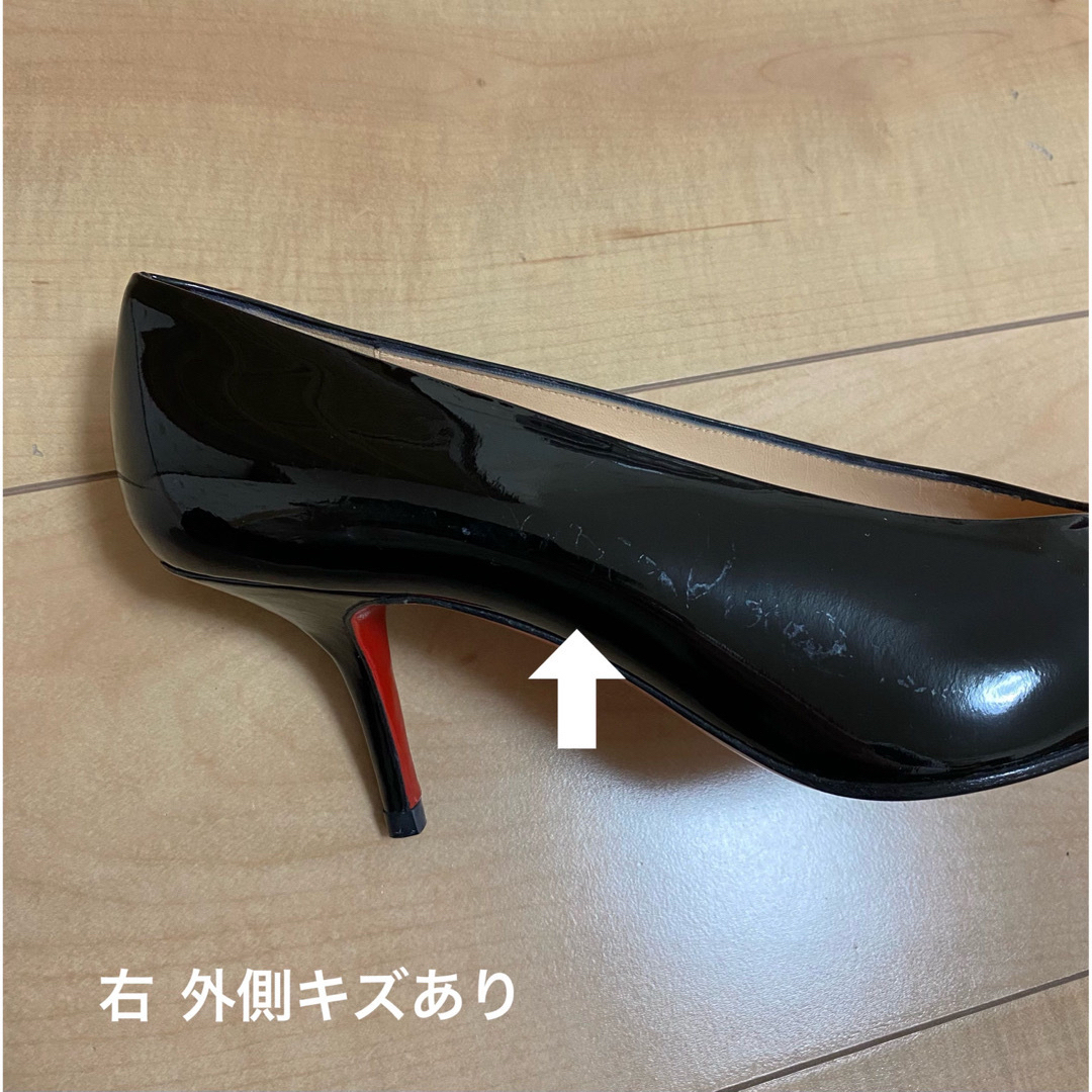 Christian Louboutin(クリスチャンルブタン)の【未使用】クリスチャンルブタン パテントパンプス レディースの靴/シューズ(ハイヒール/パンプス)の商品写真