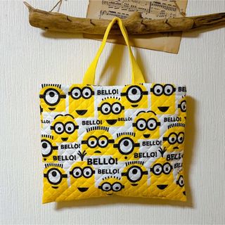 ミニオン(ミニオン)のミニオン MINIONS レッスンバッグ 手提げかばん 通園バック(バッグ/レッスンバッグ)