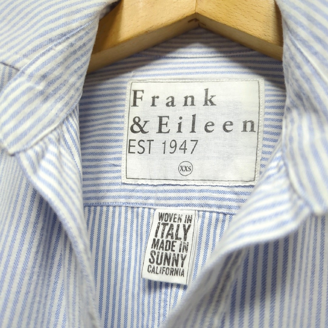 Frank&Eileen(フランクアンドアイリーン)の★USA製 Frank&Eileen ヒッコリー ストライプ シャツ ブラウス レディースのトップス(シャツ/ブラウス(長袖/七分))の商品写真