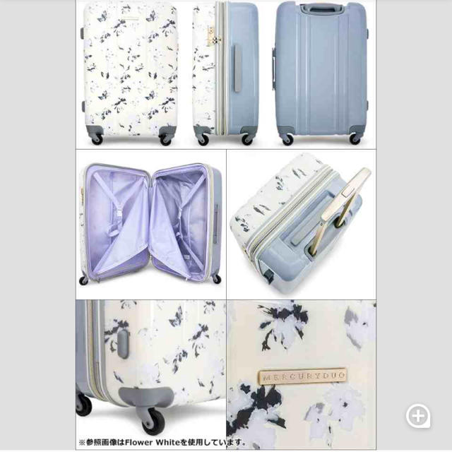 MERCURYDUO(マーキュリーデュオ)の新品！マーキュリーデュオ キャリーバック イエロー レディースのバッグ(スーツケース/キャリーバッグ)の商品写真