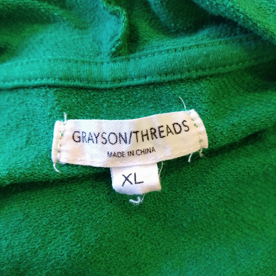 GRAYSON THREADS パーカー　クローバー　グリーン レディースのトップス(パーカー)の商品写真