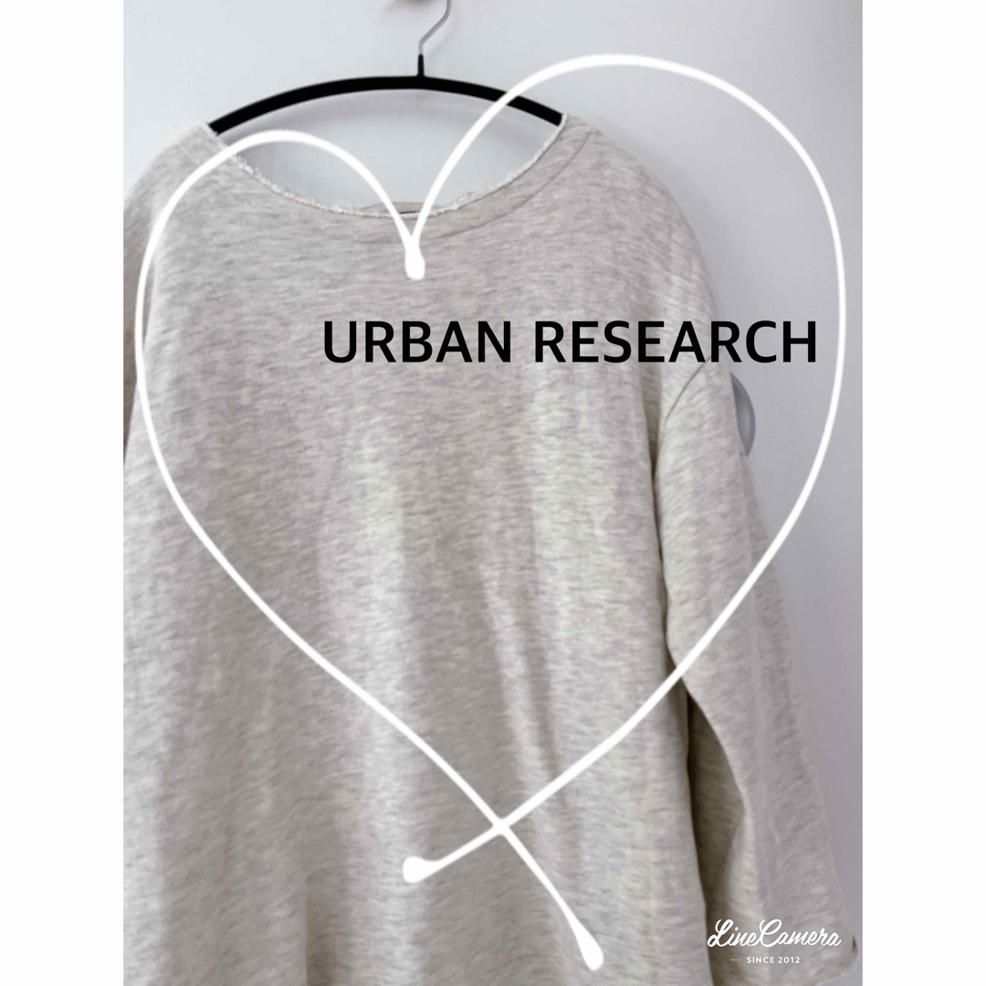 URBAN RESEARCH　アーバンリサーチ　長袖スウェット　　ホワイト