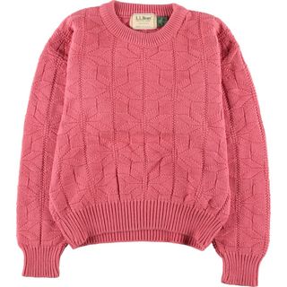L.L.Bean - 古着 90年代 エルエルビーン L.L.Bean コットンニット