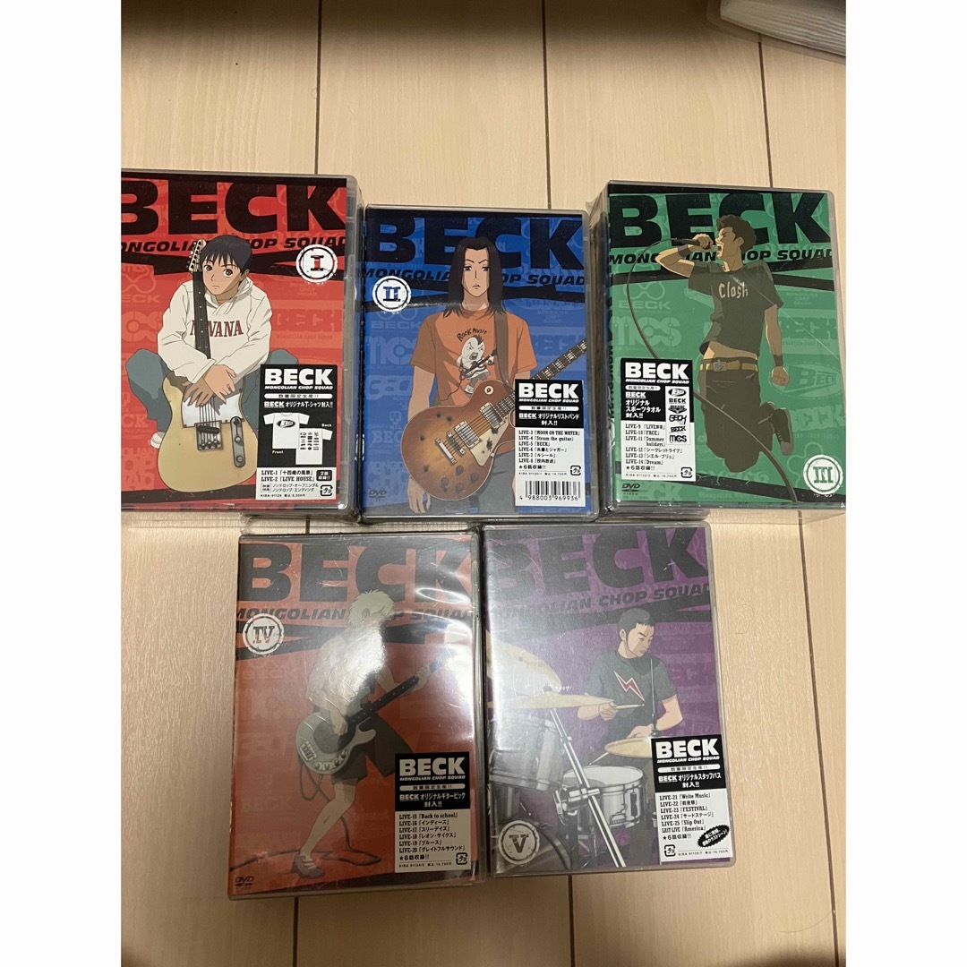 BECK  DVD-BOX 全セット \u003c限定盤\u003e　ベックDVDセット