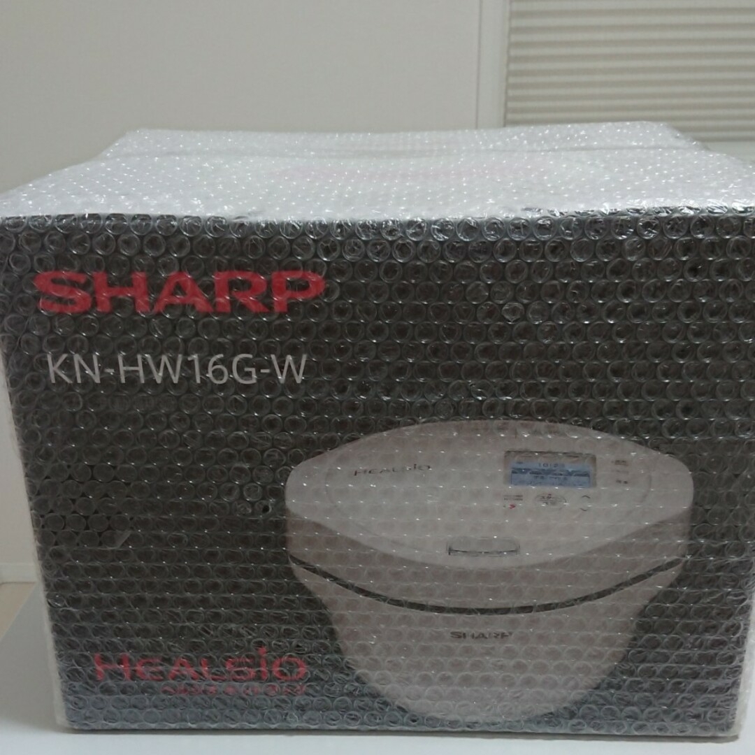 SHARP ヘルシオ ホットクック 電気無水鍋 1.6L ホワイト系 KN-HW