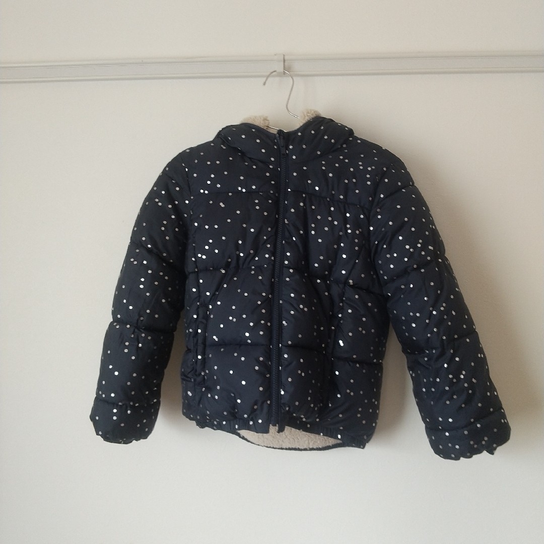 GAP Kids(ギャップキッズ)のgap 2way リバーシブルボアダウン キッズ/ベビー/マタニティのキッズ服女の子用(90cm~)(コート)の商品写真