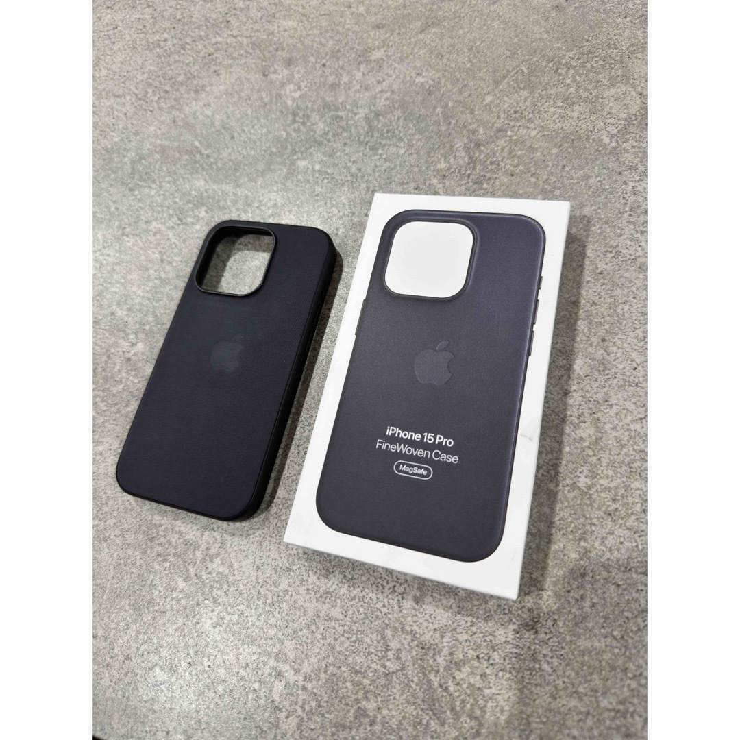 Apple - iPhone15 Pro ファインウーブンケース ブラックの通販 by Apple - iPhone15 Pro ファインウーブンケース ブラックの通販 by