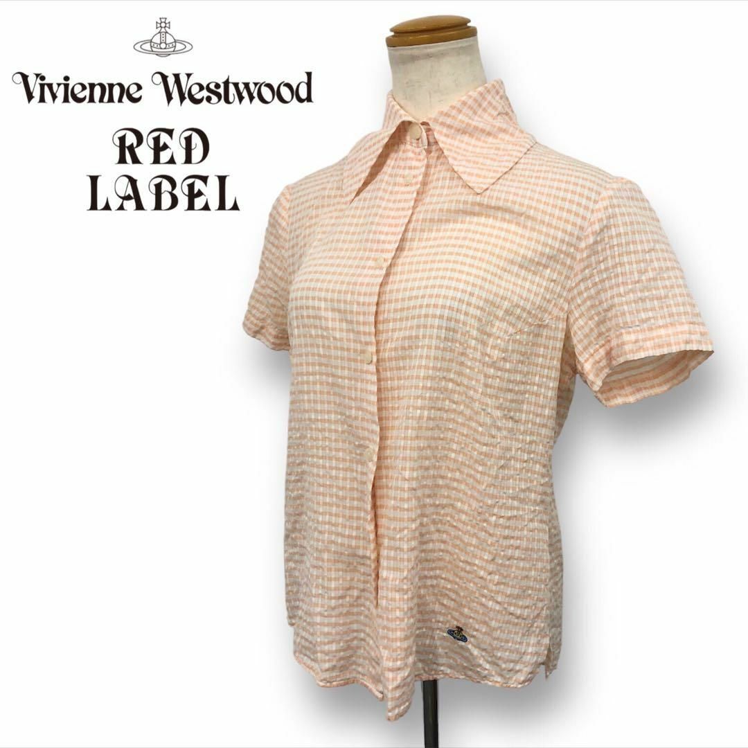 Vivienne Westwood(ヴィヴィアンウエストウッド)の【送料無料】Vivienne Westwood Red Label 半袖シャツ レディースのトップス(シャツ/ブラウス(半袖/袖なし))の商品写真