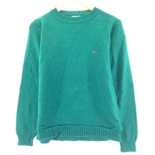 ラコステ(LACOSTE)の古着 80年代 ラコステ LACOSTE IZOD ウールニットセーター レディースL ヴィンテージ /eaa377110(ニット/セーター)