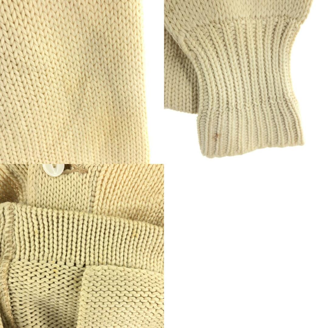 ~60年代 PRINCETON SWEATER ウールレタードニットカーディガン メンズM ヴィンテージ /eaa374942 9